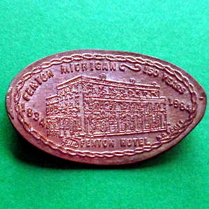 Fenton Hotel Tavern & Grille (The Vermont House) - Memorial Coin